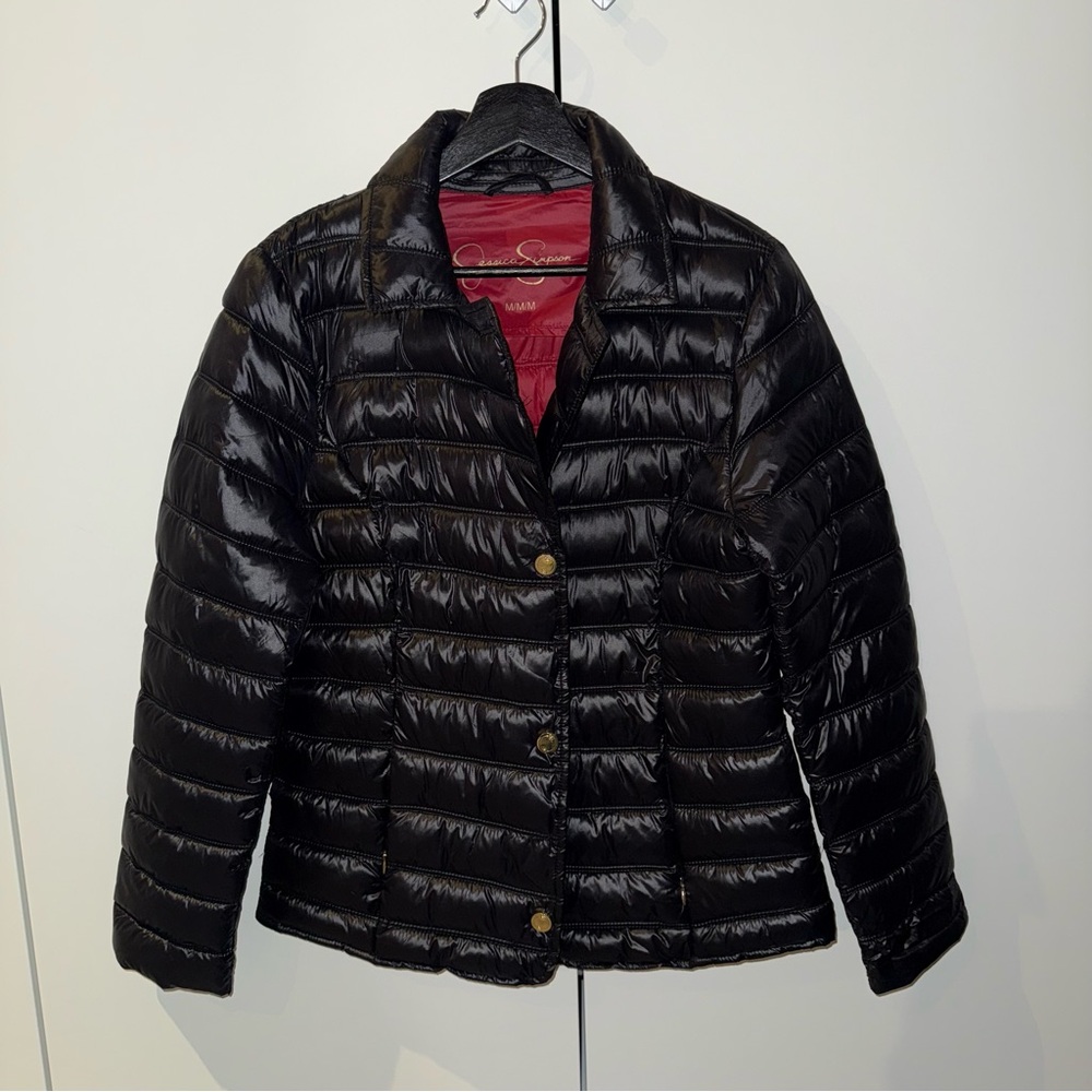 Jessica Simpson Black Puffer Jacket